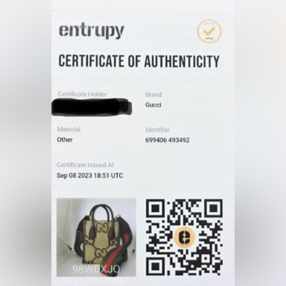 Gucci Tote Jumbo GG Canvas Mini - Picture 13 of 13